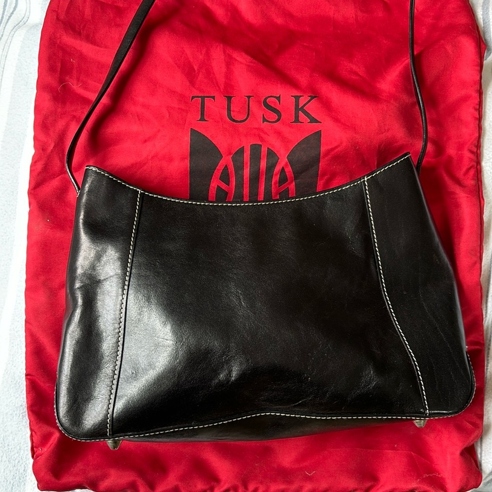 Black small Tusk purse